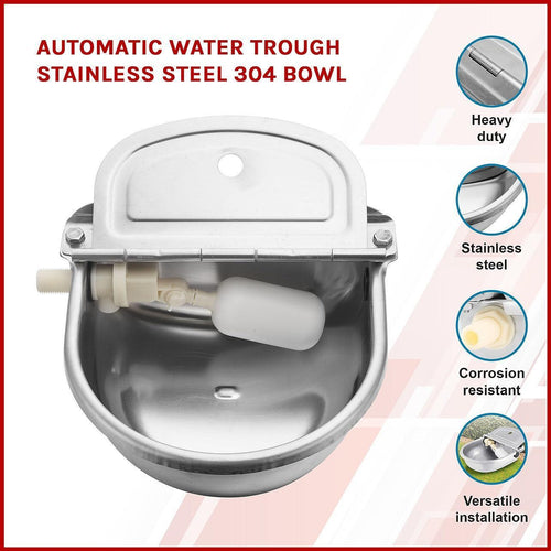 Automatic Water Trough Stainless Steel 304 Bowl