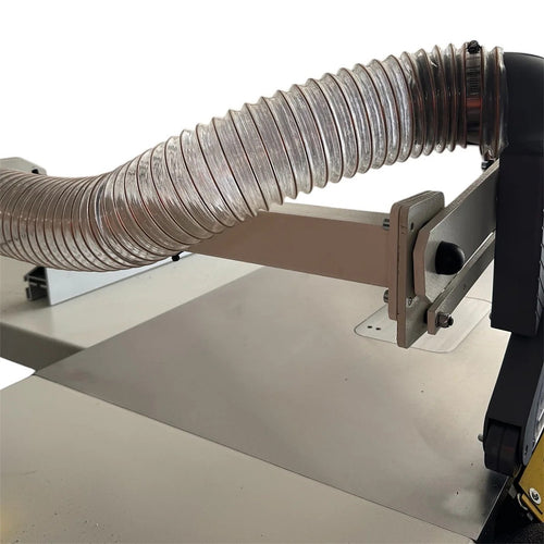 2m PU Flexible Ducting Hose – Clear Ventilation Tube for Dust, Fume & Woodworking Extraction