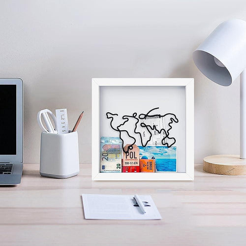 Explorer Memory Box Keepsake Picture Frame Wall Table