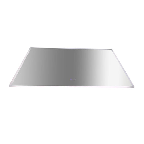 Rectangular Mirror LED Anti-Fog Illuminated Bathroom Living Room - 120 x 80cm