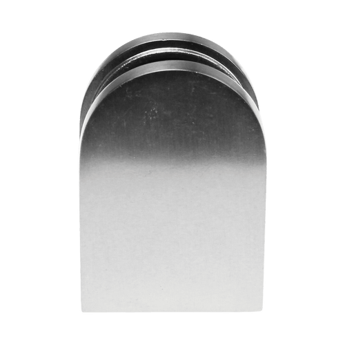 Brushed Nickel Bracket for Glass Balustrade Panels - Set of 2