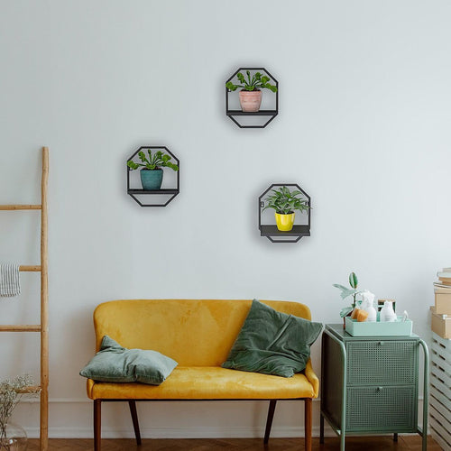 Floating Wall Shelf Storage Display Mounted Rack