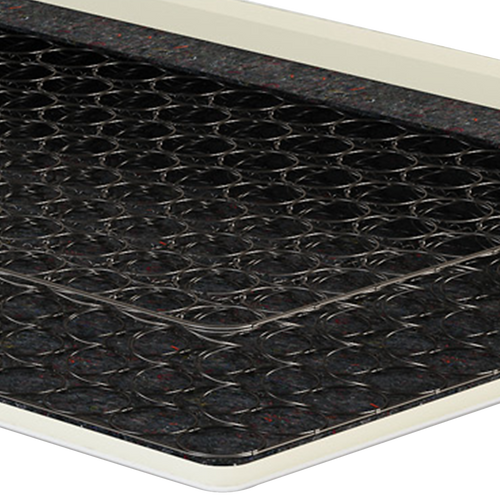 Palermo Single Luxury Latex Pillow Top Topper Spring Mattress