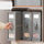 4PCS Foldable Bed Sheet Set Organizer Fabric Storage Bins with Handle Storage Box