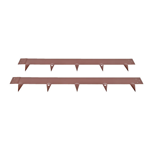 Steel Tree Rings – 60cm Garden Edging with Ground Spikes