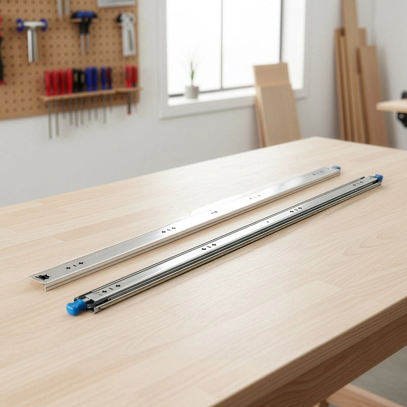 100cm 100kg Heavy Duty Drawer Slides | FactoryFast.com.au