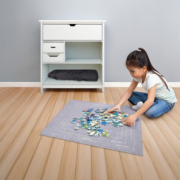 2 Sets Jigsaw Puzzle Mats with Inflatable Tubes – Roll-Up Puzzle ...