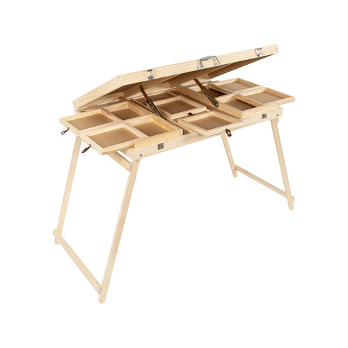 1500-Piece Jigsaw Puzzle Table with Folding Legs – Portable Puzzle Storage & Sorting Board