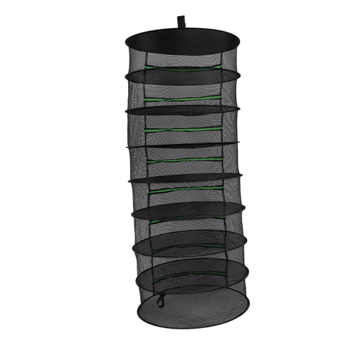 Herb Drying Rack Net 8 Layer Dryer Mesh Hanging Dryer Rack Zipper Dry Rack