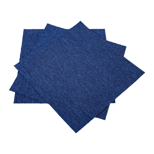 Carpet Tiles – Pack of 20 Blue Squares Covering Up to 5m²