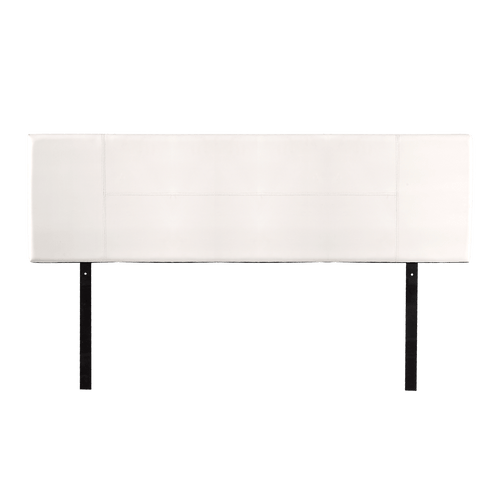 King White PU Leather Bed Headboard Bedhead