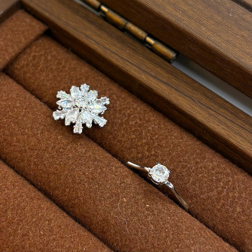 Elegant Wooden Jewellery Storage Box – Organiser Case for Rings, Earrings & Accessories