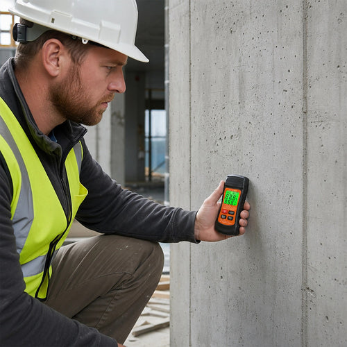 Moisture Meter for Wood & Walls with Pin and Scan Modes