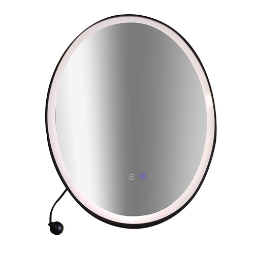 Oval Mirror LED Anti-Fog Illuminated Bathroom Living Room