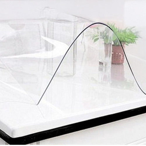 PVC Tablecloth Protector Table Cover Dining Table Cloth Plastic 2134x1070mm 1.5mm