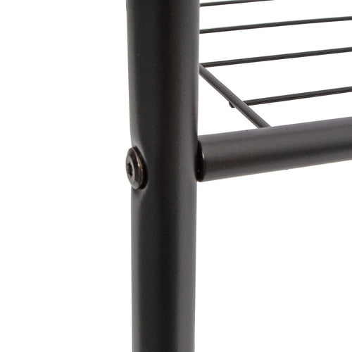 Double Clothes Rack Metal Garment Rail 80x154cm – Heavy Duty Hanging Storage Shelf
