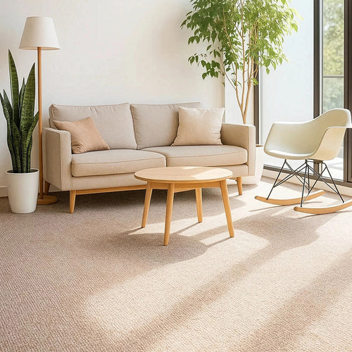 5m² Beige Carpet Tiles Set – Commercial & Home Flooring for Office, Retail & Living Areas