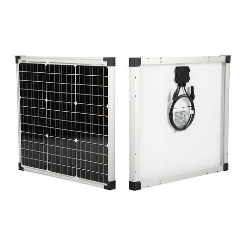 50W 12V Monocrystalline Solar Kit – Compact PV Charger Panel for Off-Grid & RV