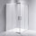 1000 x 1000mm Sliding Door Nano Safety Glass Shower Screen in CHROME