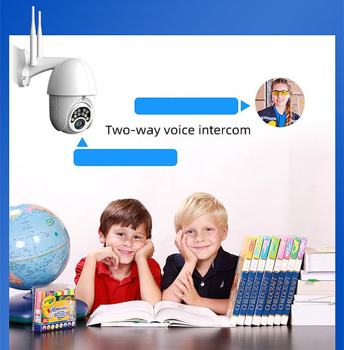 1080P WiFi Security Camera System – Outdoor Waterproof CCTV with Night Vision