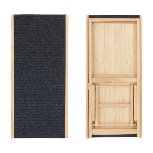 Foldable Dog Pet Ramp Adjustable Height Dogs Stairs for Bed Sofa Car 100cm