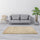 200x140cm Floor Rugs Large Shaggy Rug Area Carpet Bedroom Living Room Mat Beige