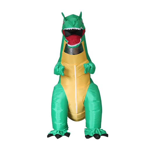 T-Rex Fancy Dress Inflatable Suit -Fan Operated Costume