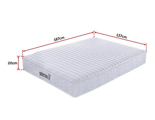 Contour Encased Coil Double Mattress - CertiPUR-US Certified Foam