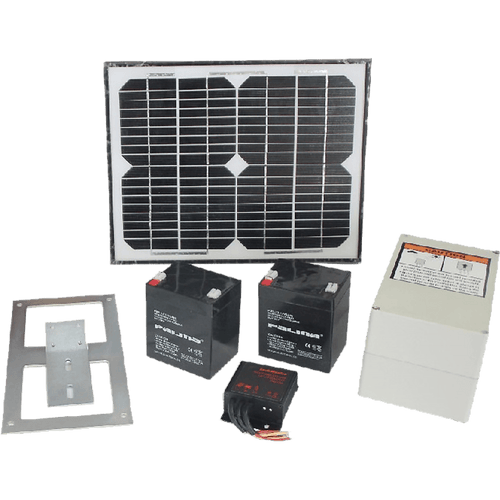 1000KG 10W Solar Double Swing Auto Motor Remote Gate Opener