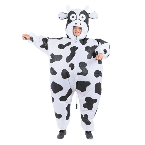 Cow Fancy Dress Inflatable Suit -Fan Operated Costume