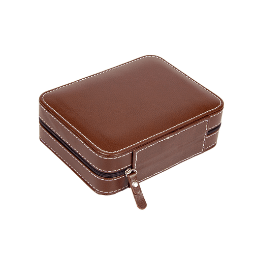 4 Watch Box Display Travel Case PU Leather 