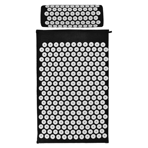 Massage Acupressure Yoga Mat With Pillow Sit Mats Cut Pain Stress Soreness