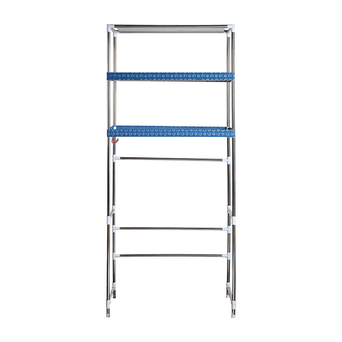 Storage Shelves Shelf 3 Tier Rack Portable Laundry Stand Unit Organiser