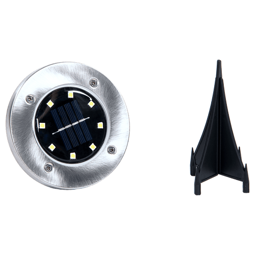 12x Solar Powered LED Buried Inground Recessed Light Garden Outdoor Deck Path