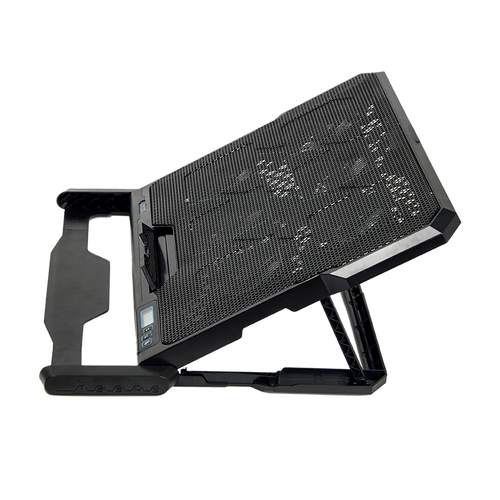 Laptop Cooling Pad with Fan – Adjustable Stand for 11–17'' Notebooks & Gaming Laptops