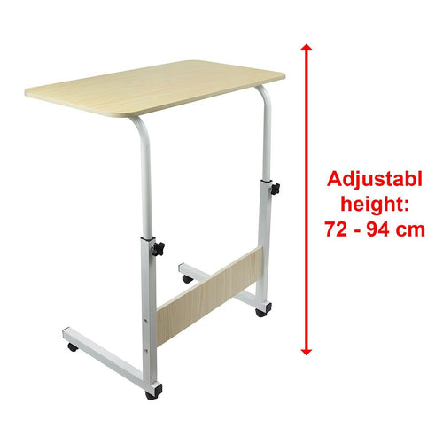 Wood Computer Desk PC Laptop Maple Table Workstation Office Study Home Furniture