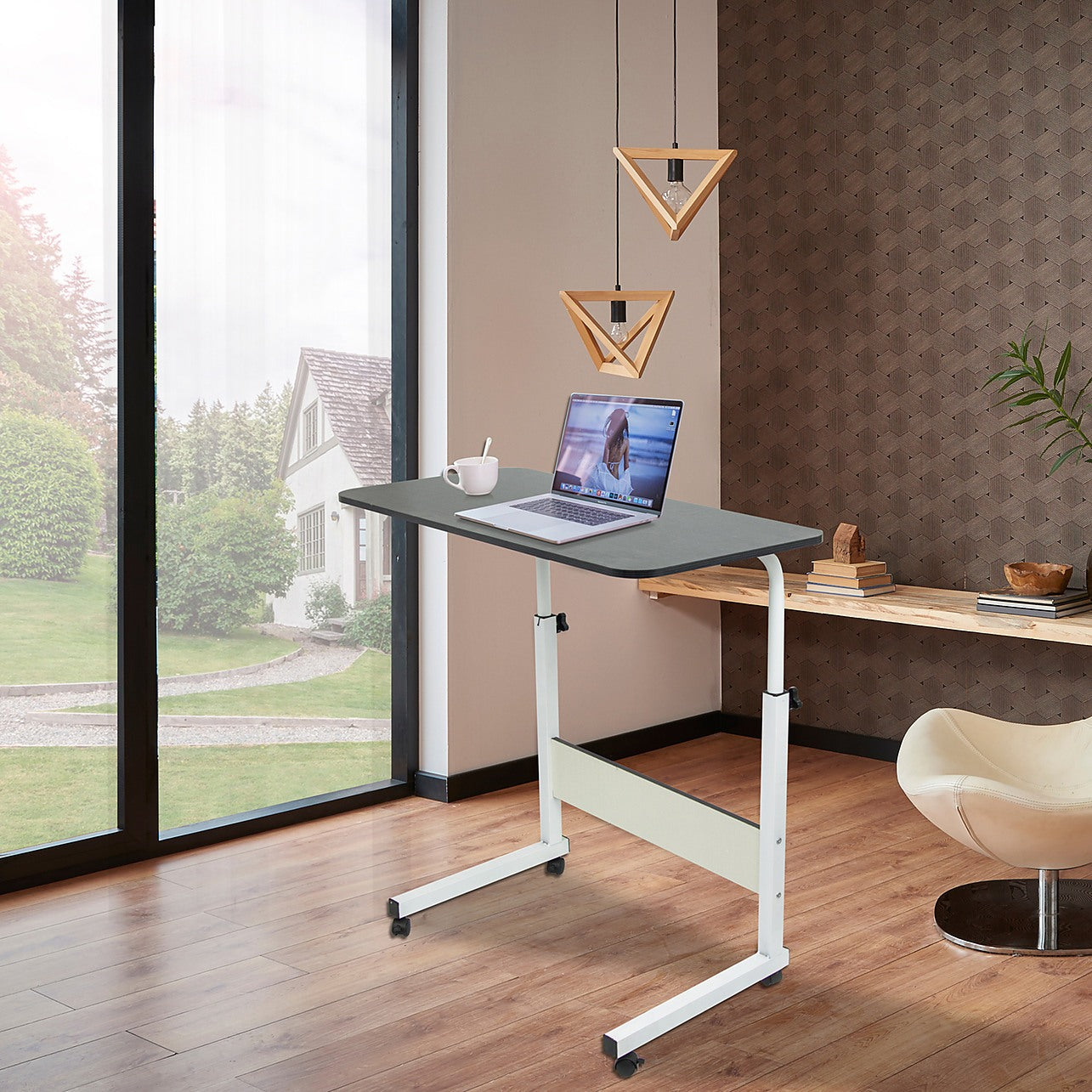 Wood Computer Desk PC Laptop Table Workstation Office Study Home