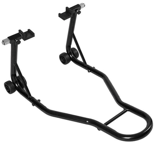 Rear Motorcycle Stand Heavy-Duty Motorbike Lift Paddock Carrier Bike Fork