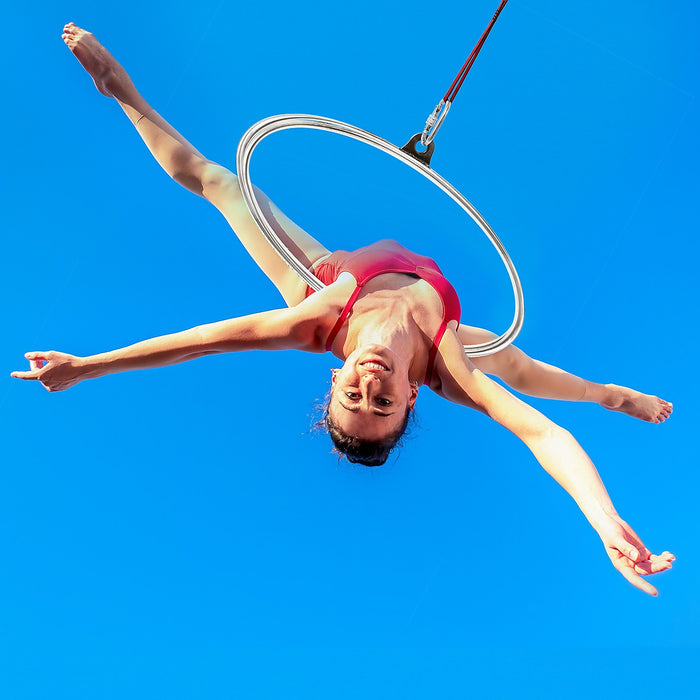 Aerial Yoga Hoop 90CM Lyra Circus Aerial Ring