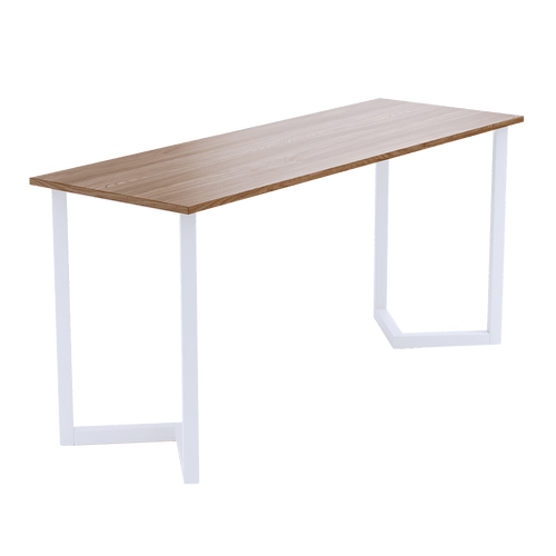 V Shaped Table Bench Desk Legs Retro Industrial Design Fully Welded - White