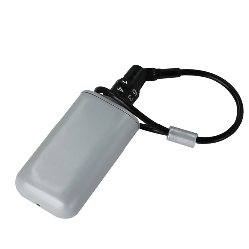 Lock Box Preset Combination Portable Key Safe with 6 in. Cable Lanyard