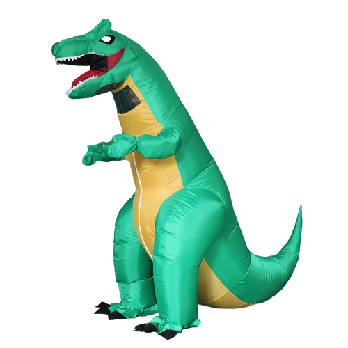 T-Rex Fancy Dress Inflatable Suit -Fan Operated Costume
