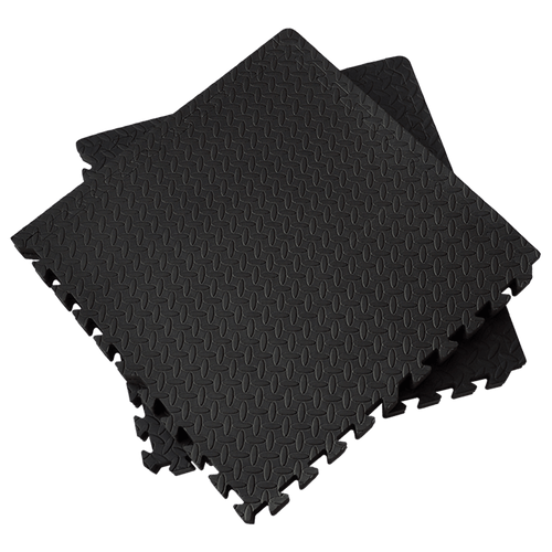 12 Tiles EVA Rubber Foam Gym Mat 60cm x 60cm 2.5cm Fitness Flooring