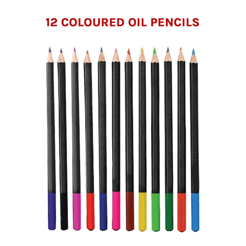 Art Sketch Pencils Oil Drawing Colouring Graphite Charcoal Pencil Set 72pcs/set