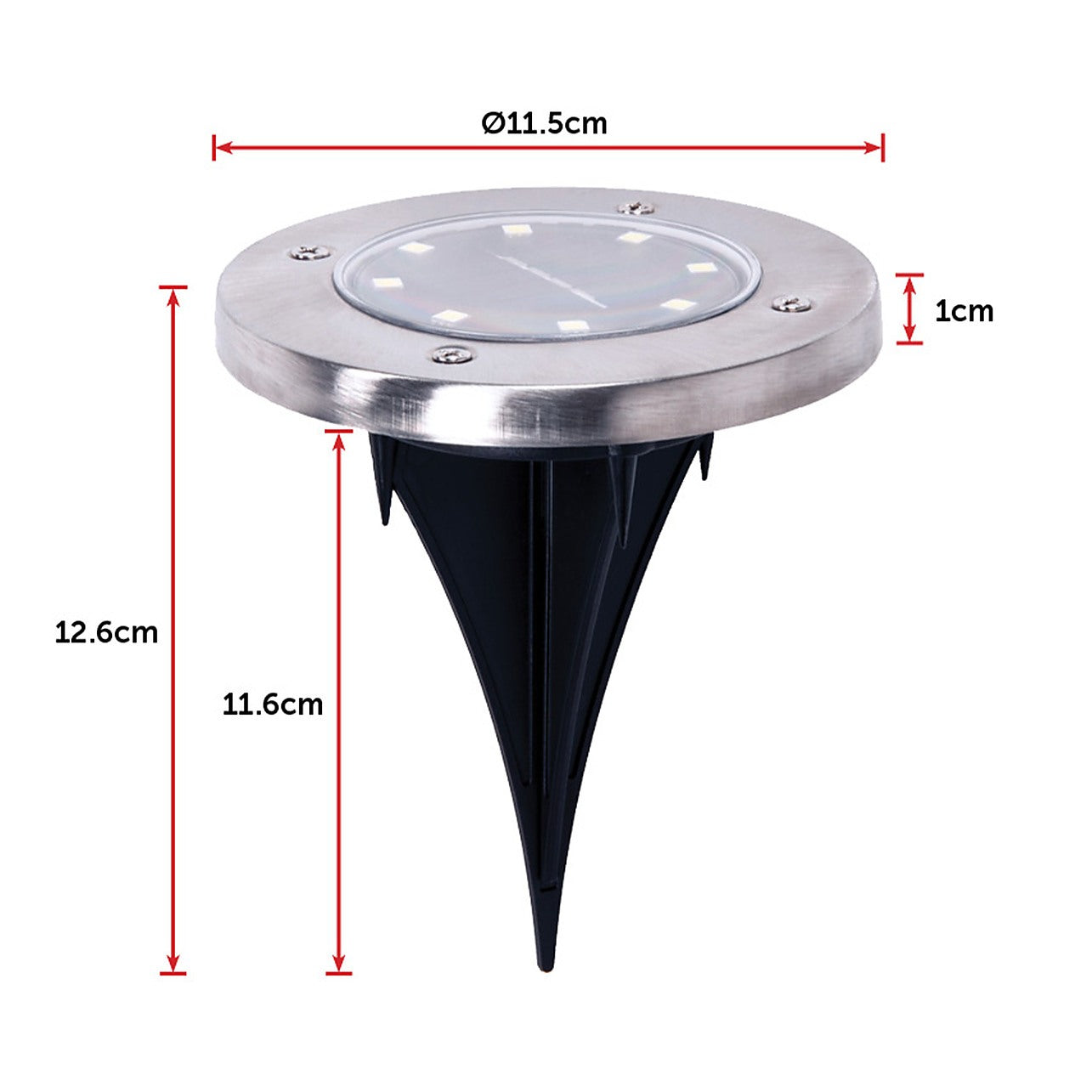 Waterproof outlet recessed light