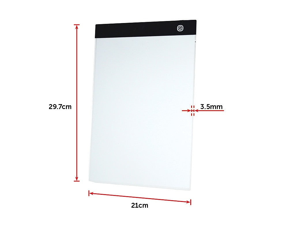 Light Box Drawing A4,Tracing Board with 3 Brightness Adjustable