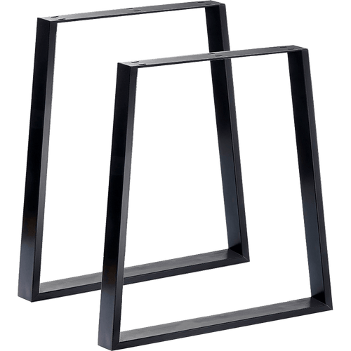 Trapezium Shaped Table Bench Desk Legs Retro Industrial Design Fully Welded