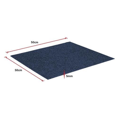 5m2 Premium Carpet Tile Flooring in Blue