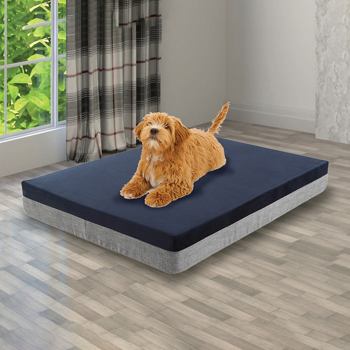 Memory Foam Dog Bed Thick Large Orthopedic Dog Pet Beds Waterproof Big