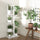 6 Tiers Vertical Bamboo Plant Stand Staged Flower Shelf Rack Outdoor Garden - White